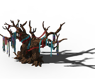 Yanmen off - worship tree