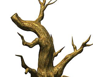 Fairy town - dead tree 3