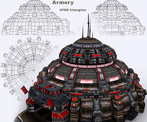 3DRT - Sci-Fi Constructions -  Armory