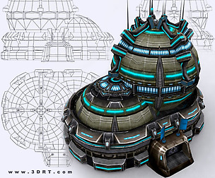 3DRT - Sci-Fi Constructions - Science Lab