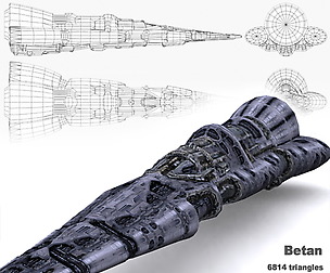 3DRT - Norad Battleship - Betan