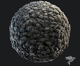 High-Quality PBR Industrial Coal Material