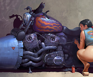 Photoshop painting tutorial #44