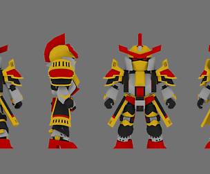 Super Mecha 14 - Bomzuu of Code Name B4M00
