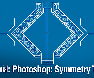 Photoshop Symmetry Drawing Tool