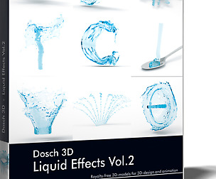 Dosch 3D - Liquid Effects Vol 2