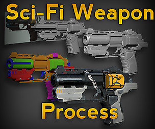 Sci-Fi Weapon Process