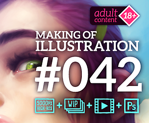 Making of illustration #042 (Adult content)