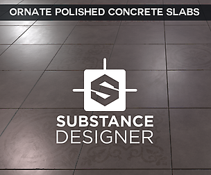Ornate Polished Concrete Slabs Substance