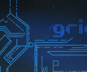Cyber Grid Brushes.