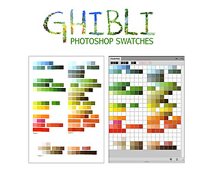 Ghibli Swatches (for Photoshop)