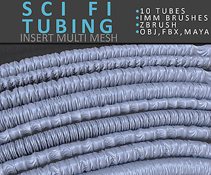 Zbrush IMM SCI FI Brush Set