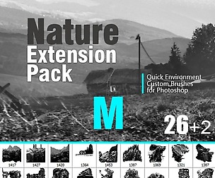 Nature Extension Pack M - Ps brushes