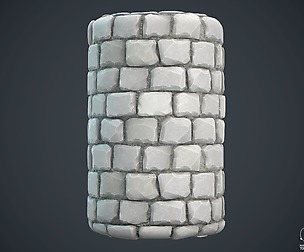 Stylized cobbles