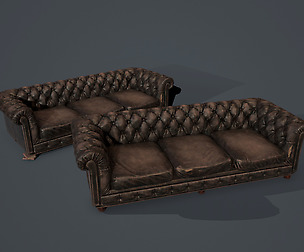 Old sofa