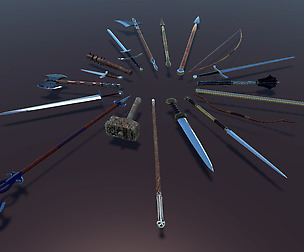 RPG Weapon Set