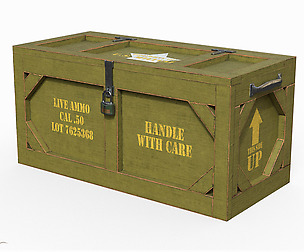 Wooden Military Case PBR