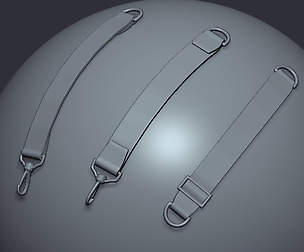 Straps with metal elements IMM-brush (4R8)
