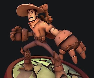 Steam cowboy