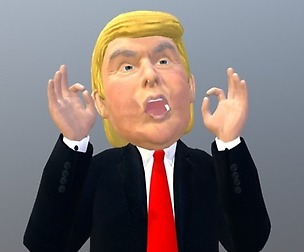 Donaldo Trump caricature