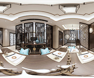 ntique Chinese Style Restaurant Kitchen Space 03