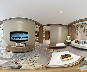 e Chinese Style Family Living Room Restaurant 02