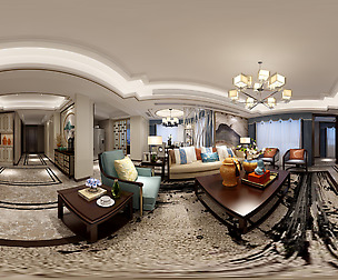 e Chinese Style Family Living Room Restaurant 08