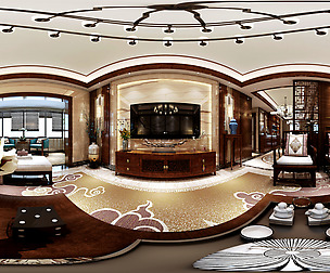 e Chinese Style Family Living Room Restaurant 16