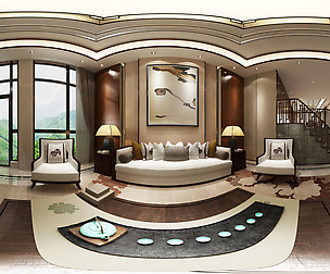 e Chinese Style Family Living Room Restaurant 20