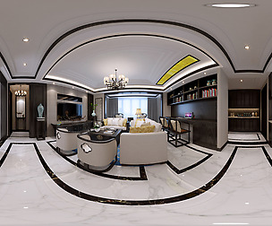 ue Chinese Style Living Room Restaurant Space 30