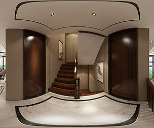 ue Chinese Style Living Room Restaurant Space 37