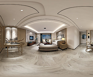ue Chinese Style Living Room Restaurant Space 42