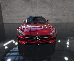 UE4: Fully detailed AMG GT 2015