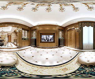 Deluxe European Family Living Room Restaurant 11