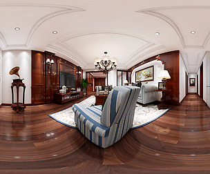 Deluxe European Family Living Room Restaurant 12