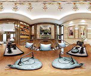 Panorama mix and match style living room
