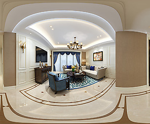 c American Style Living Room Restaurant Space 10