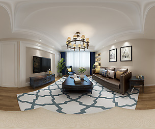 c American Style Living Room Restaurant Space 13