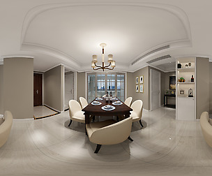 c American Style Living Room Restaurant Space 14