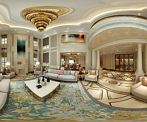 c American Style Living Room Restaurant Space 20