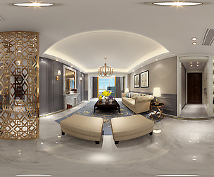 c American Style Living Room Restaurant Space 22