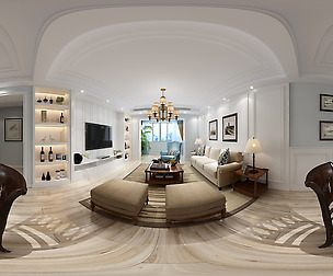 c American Style Living Room Restaurant Space 27