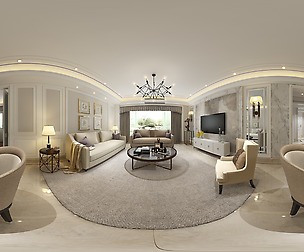 c American Style Living Room Restaurant Space 28