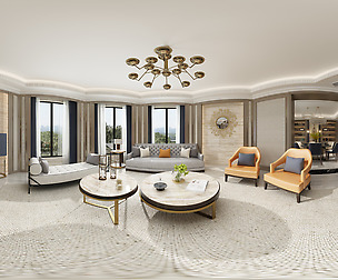 c American Style Living Room Restaurant Space 30