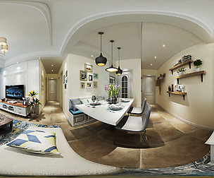 c American Style Living Room Restaurant Space 42