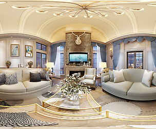 c American Style Living Room Restaurant Space 43
