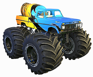 Monster Truck Bigfoot PBR