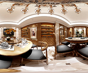 orama European Style Restaurant Kitchen Space 04