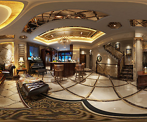 c European Style Living Room Restaurant Space 29