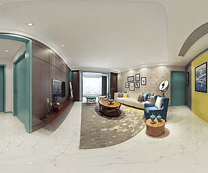 ic Modern Style Family Living Room Restaurant 04
